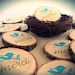 Wedding  Favor Magnets  Thank You Merci    50 Magnets
