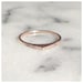Thin Bateau Ring- 14k