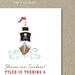 pirate ship : birthday invitation set