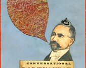 Conversational Portuguese . . . archival ink-jet print
