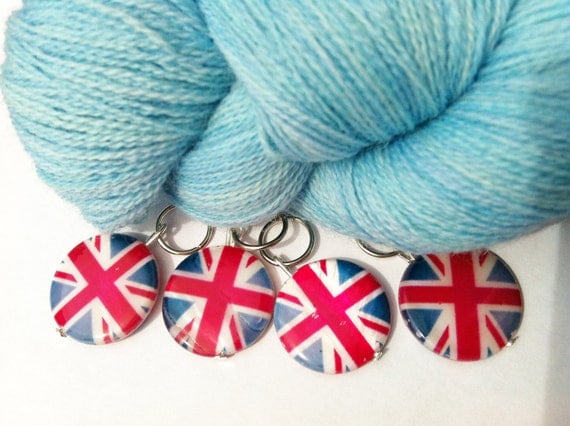 Knitting Stitch Markers - Yes Madam We're British.
