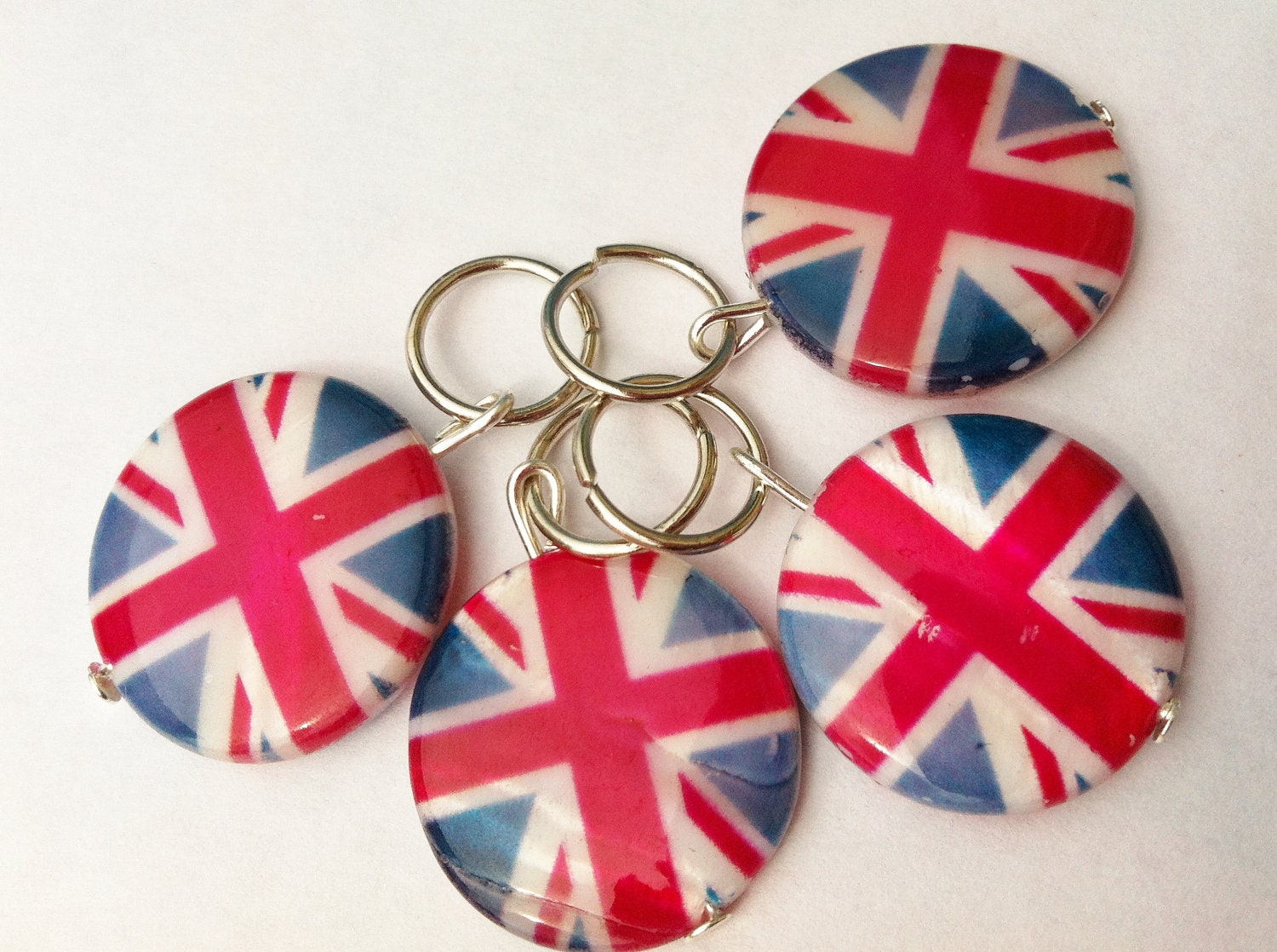 Knitting Stitch Markers - Yes Madam We're British.