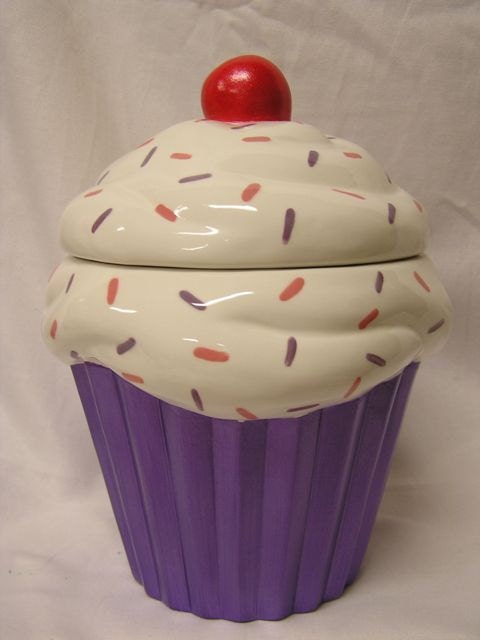 Glazed Pinkles Cupcake Jar