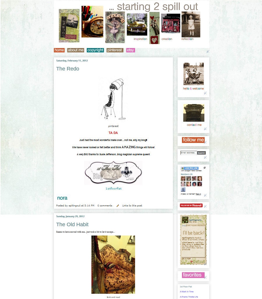 CUSTOM BLOG MAKEOVER for Blogger or TypePad blogs