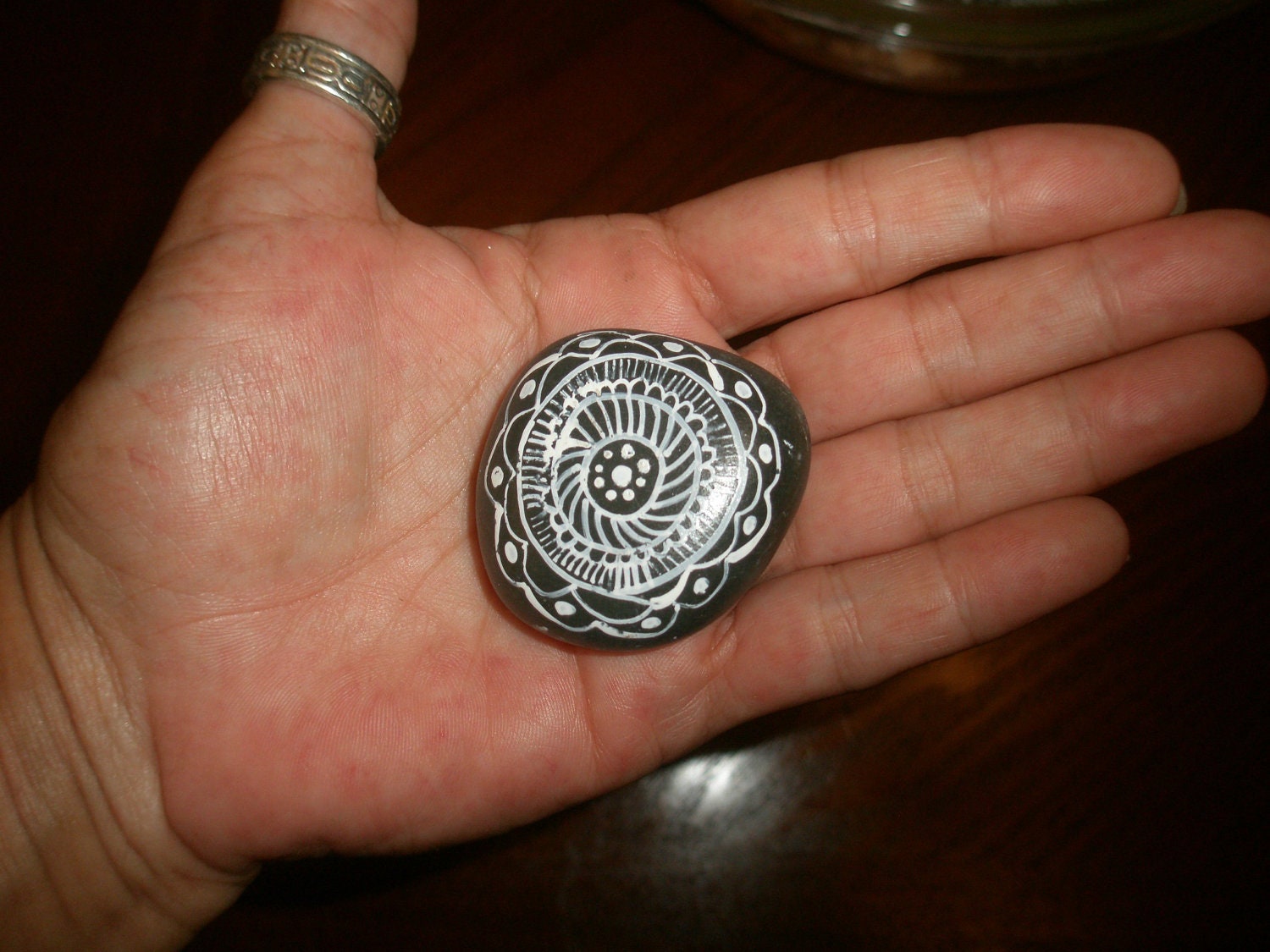 Hand Painted Stone