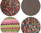 Geometry Lessons: Jet Set Weekender Laundry and Shoe Bags