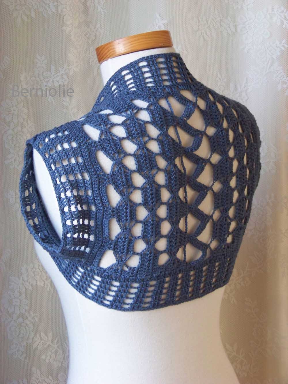 INSTANT DOWNLOAD, SUNNY, Crochet shrug pattern pdf