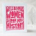 MOTHER'S DAY Wall Art, Mothers Day Decor, Mother's Day Gift Idea,  Graduation, Well Behaved Women Seldom Make History, Teenage Girls