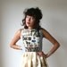 RESERVED Rustic General Store Floral Dress Sz S