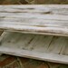 Reclaimed Wood Coffee Table - WIDE SIZE - Shabby, Handmade - Country Cottage - Antique White