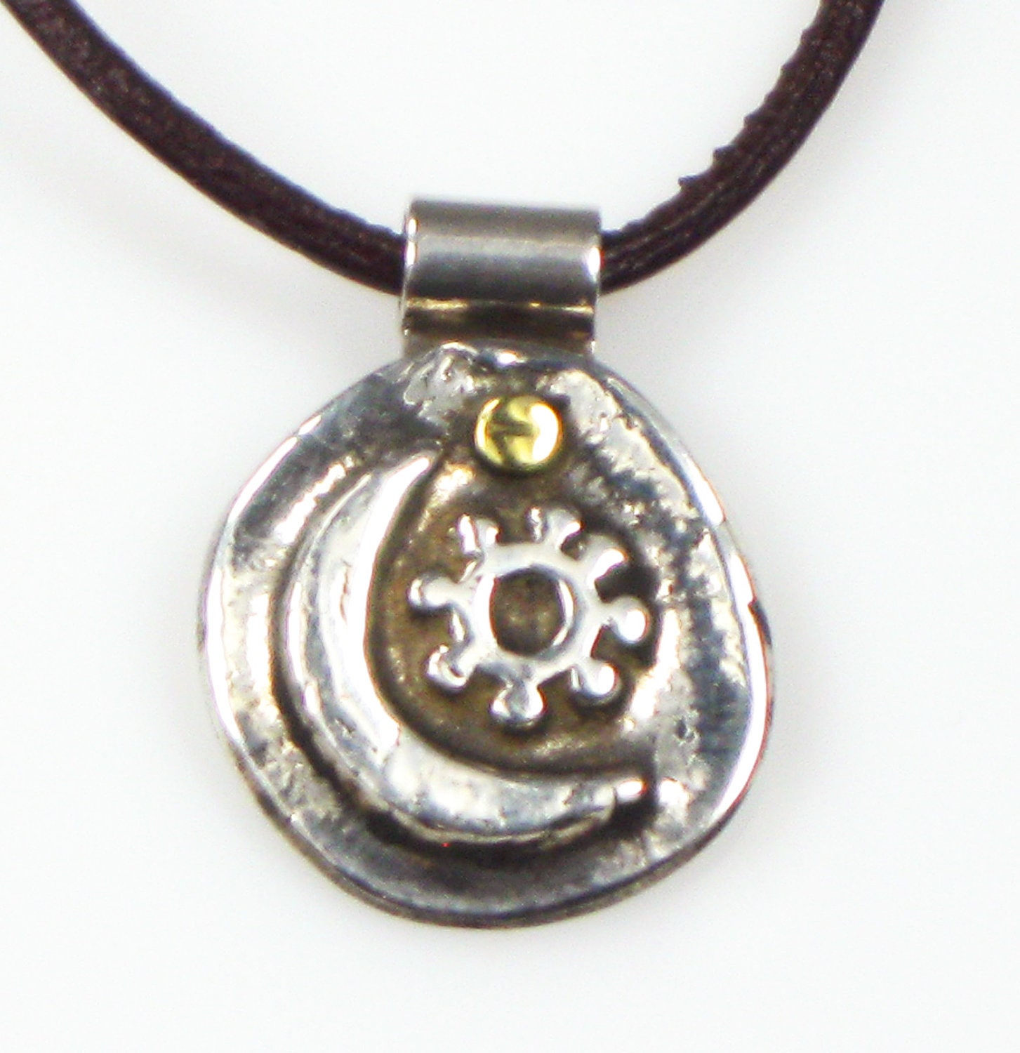 Goddess of War & Sexual Pleasures Fine Silver Necklace