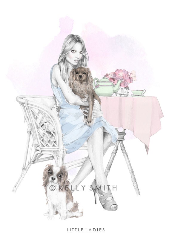 Little Ladies - LIMITED EDITION PRINT - A3