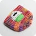 Mustache Cupcake funny coffee mug cozy handmade cover