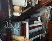 12" x 18" Ready to Hang Harry Potter Medieval Bookshelf Canvas Print