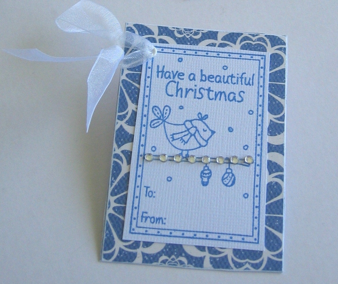 Christmas Gift Tags - Have A Beautiful Christmas - 12 Pack Il_570xn