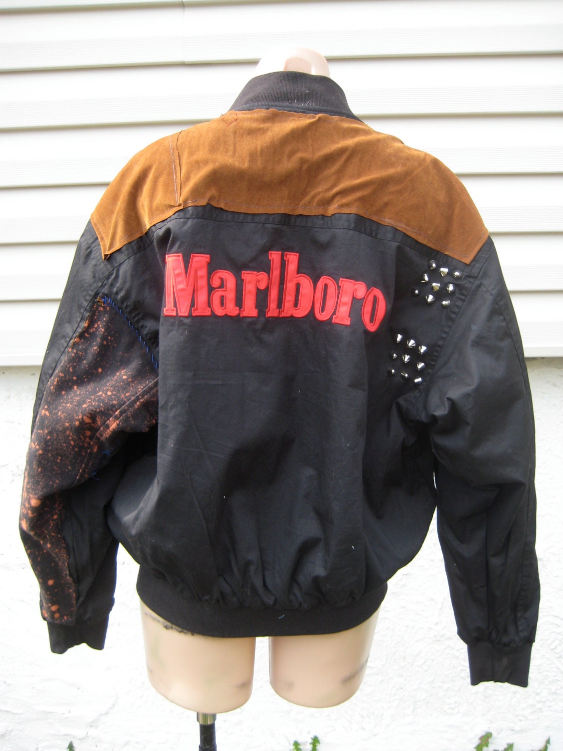 upcycled Marlboro jacket