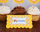 Construction Theme Food Tents - Menu Cards - Place Cards - Food Signs - Construction Party & Shower Decorations (6) Il_170x135