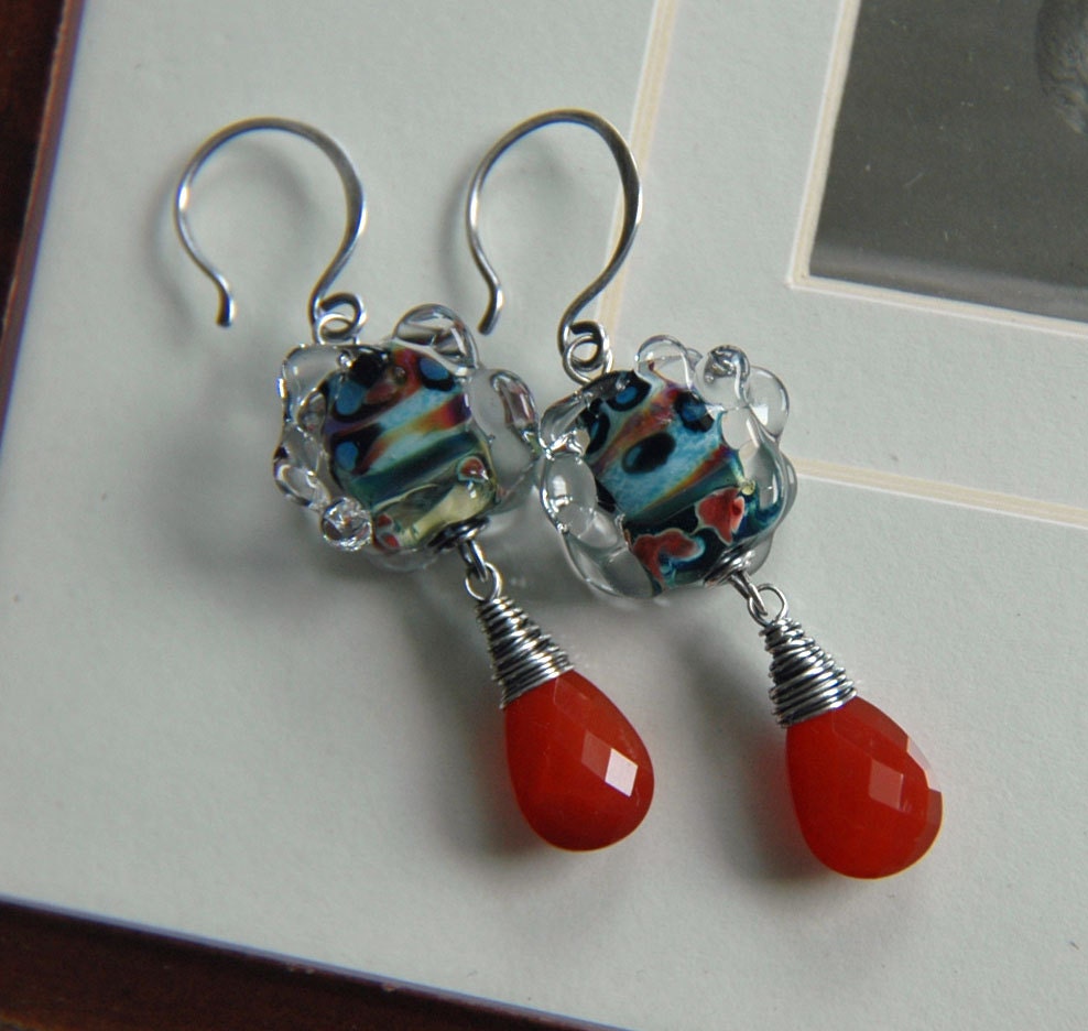 Tropical Rain Forest Earrings