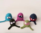 Monster plush Tooth fairy pillow tooth holder