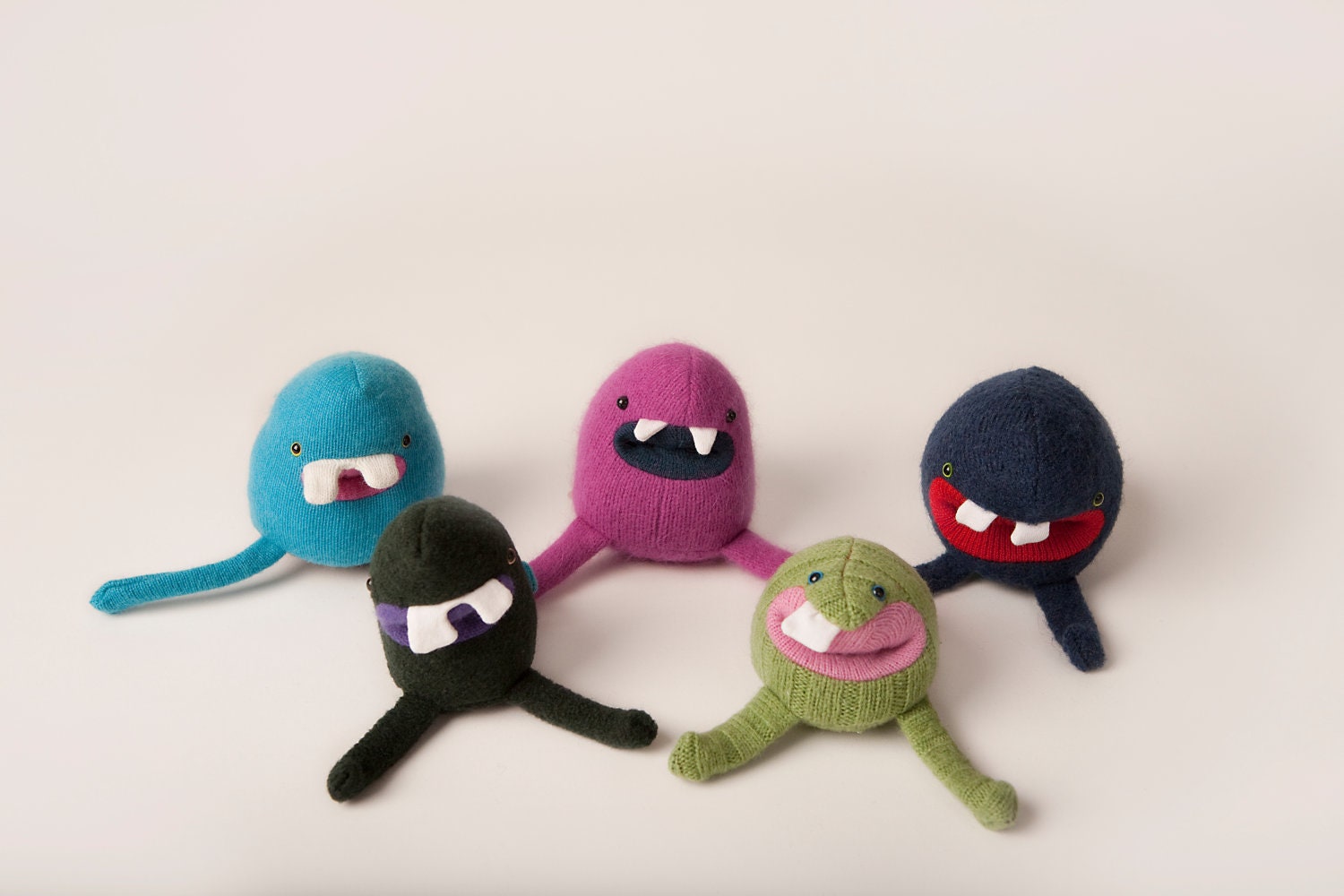 Monster plush Tooth fairy pillow tooth holder