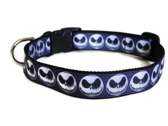 Jack Skellington Dog Collar
