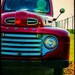 Vintage Ford Truck photograph - man cave decor - wall art - The Sunday Drive - boys room decor, playroom art, etsy wall art - 11x14