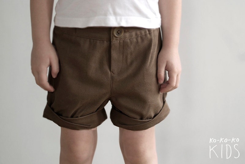 Brown Shorts For Boys