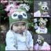 On Sale Now Girly Green/Pink Owly Infant- Adult Sizes Available