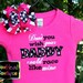 Don't you wish your DADDY could race like mine - Hot Pink Boutique Shirt or Onesie and Hair Bow Set for Baby and Toddler