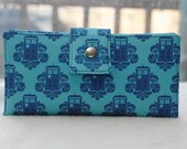 Handmade womens wallet doctor who handmade clutch tardis
