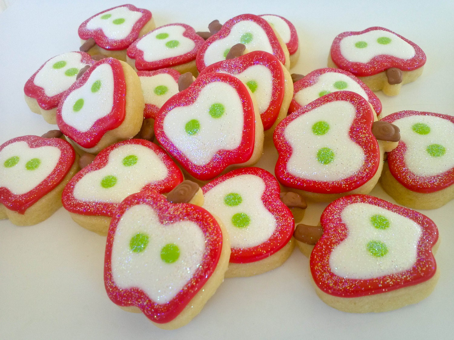 Apple Mini Cookies- 2 Dozen Il_570xn