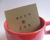 Personalised Mini Cards- Set of 6