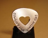 Could not pick a better dad bronze guitar pick