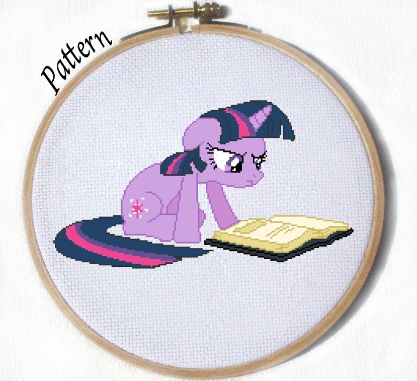Twilight Cross Stitch Pattern My Little Pony