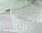 Sheer White Ribbon 5/8" Wide - 5 yards
