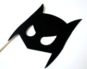 Photo booth Props. Wedding Photo Props. Photo Props. Mustache on a Stick. Photography Props. Props on a Stick - The Masked Bat on a Stick