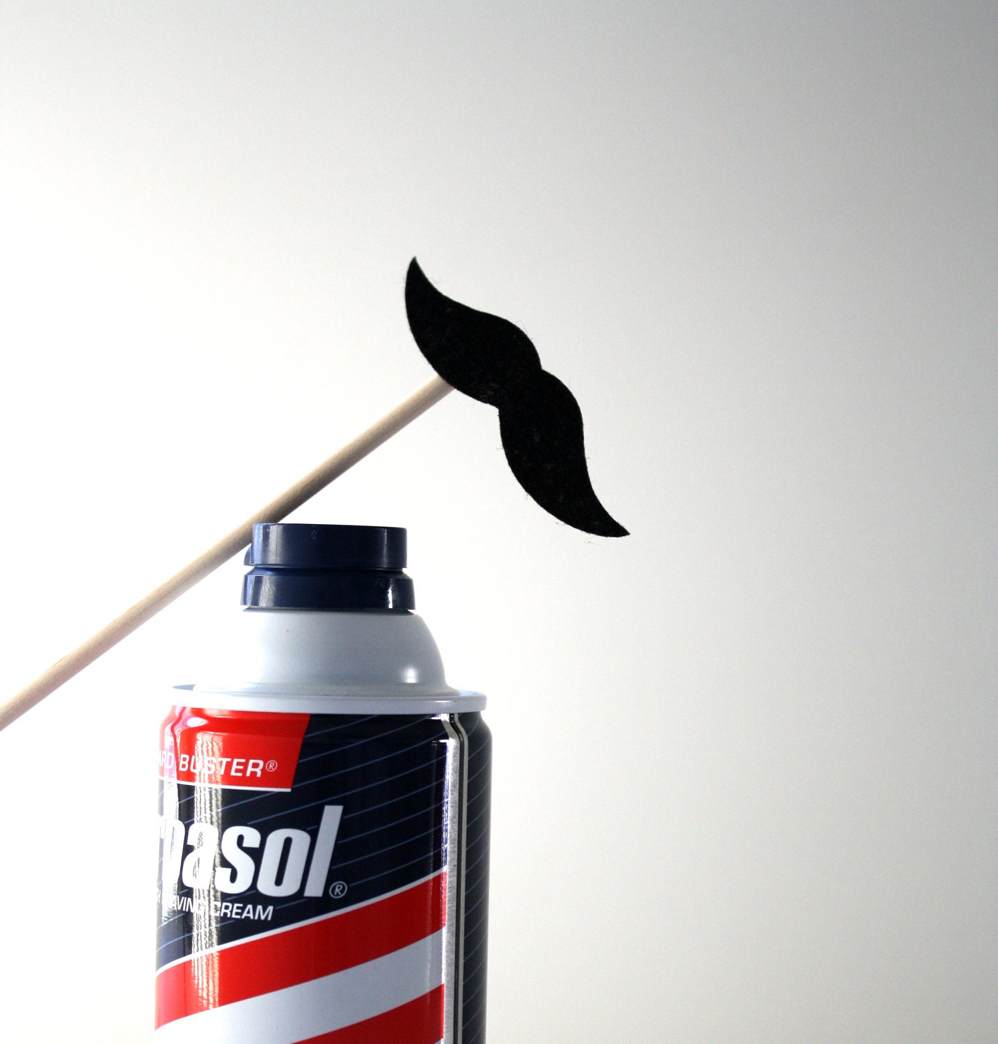 Mustache. Photo booth Props. Wedding Photo Props. Props on a Stick. Photo Props. Mustache on a Stick - The Junior Stache