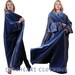SunHeart pleated ReVersible VELVET OPERA COAT Baroque Victorian Goth Mod