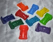 Recycled Crayons Fast Race Car Shaped Total of 10. Il_170x135
