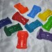 Recycled Crayons Fast Race Car Shaped Total of 10.