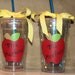 Personalized teacher gift - 20oz Insulated cup with apples and polka dots