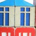 Super Chippy, Shabby, Well Loved Scandinavian cottage style blocks 25 pieces