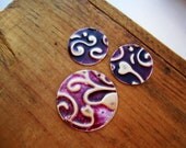 Vintaj Natural Brass altered pendants and charms