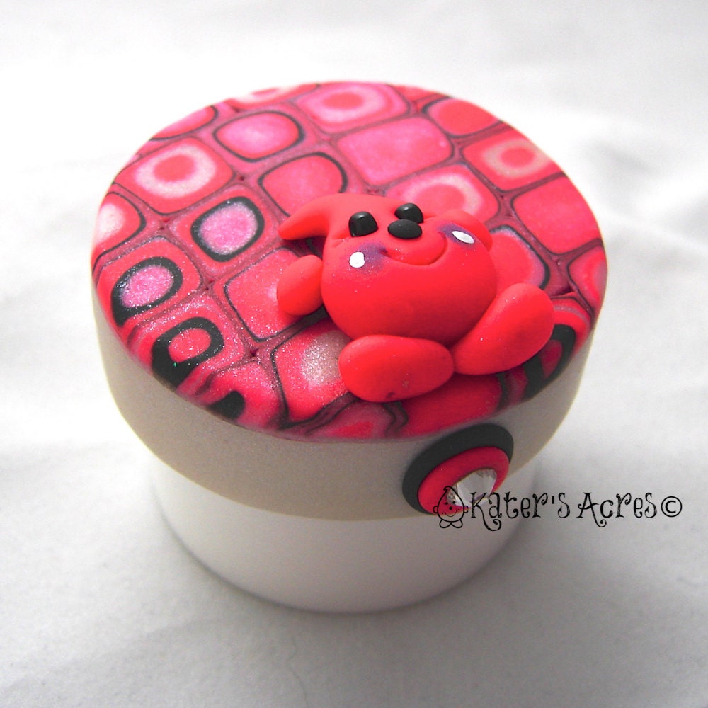 Pink PARKER Polymer Clay CARMEX Lip Balm