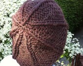 Rastafarian hat Adult Unisex Chunky Wool Knit Slouchy Roots Rasta Hat
