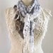 NEW...Fabric-Tulle  Tringle Scarf ..authentic, romantic, elegant, fashion