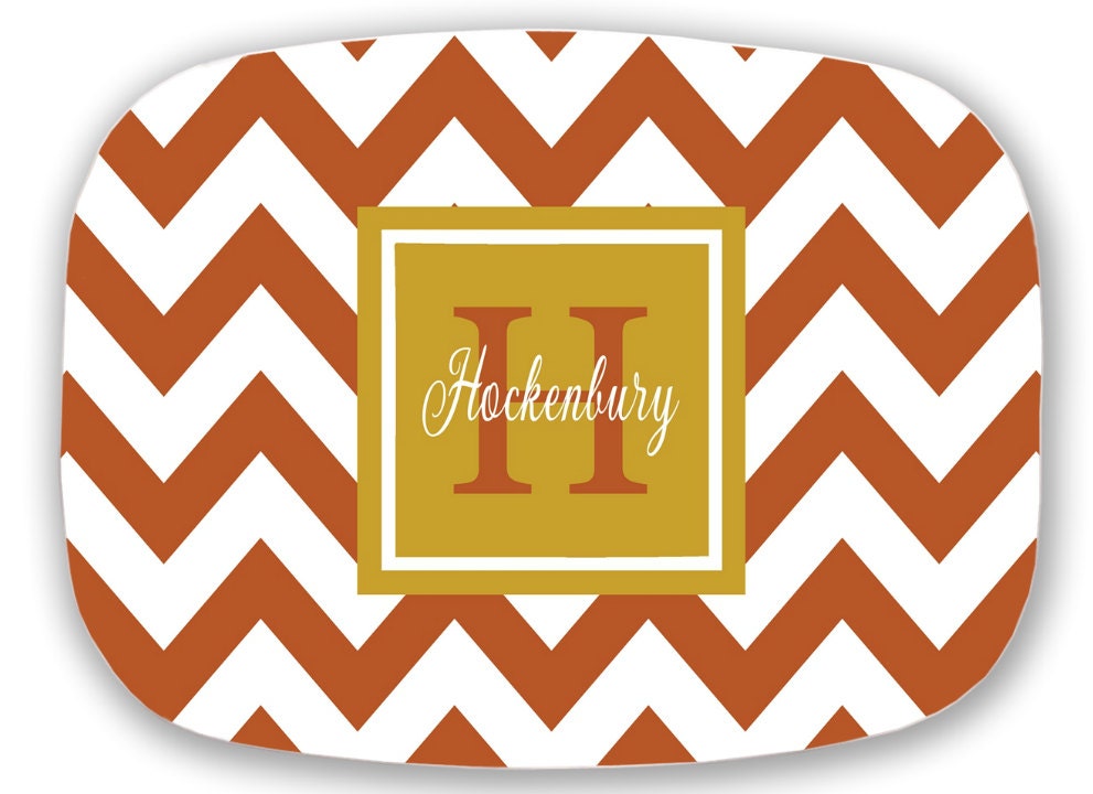 Personalized Melamine Platter/Tray