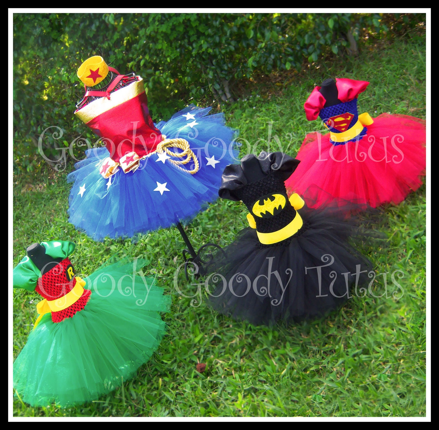 LOIS and CLARK Superman Inspired Tutu Dress - Large 4-6t