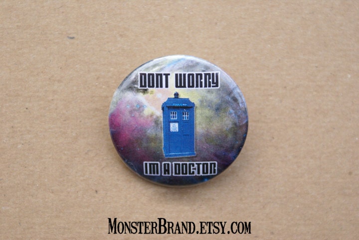 Doctor Who - Pinback Button Badge