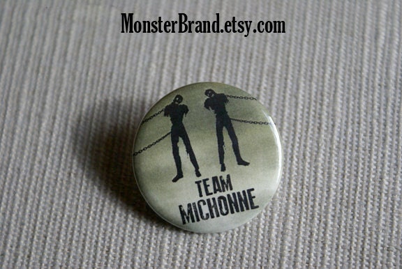 Team Michonne, The Walking Dead - Pinback Button Badge